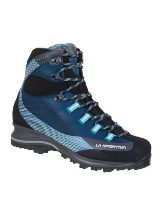 La Sportiva Trango Leather GTX Women's Hiking Boots Waterproof with Gore-Tex Membrane Blue