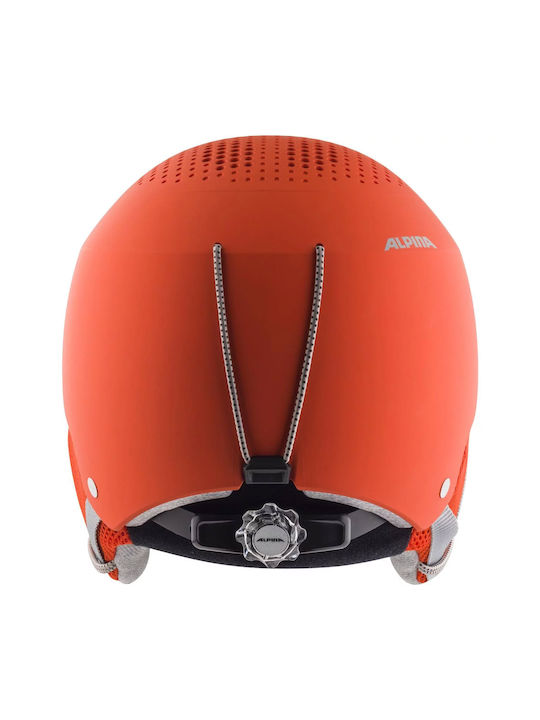 Alpina Zupo Junior Hi-EPS Παιδικό Κράνος για Σκι & Snowboard σε Πορτοκαλί Χρώμα