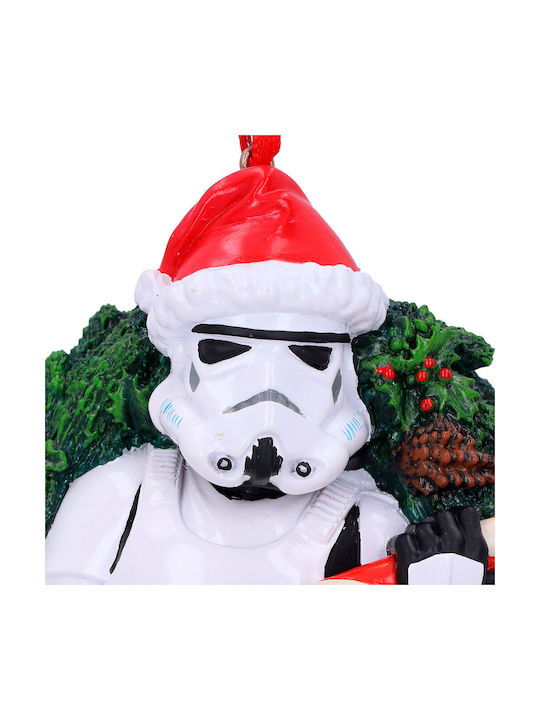 Star Wars Stromtrooper Wreath Hanging Ornament Висяща Украса Венец Полирезин Многоцветен 10бр