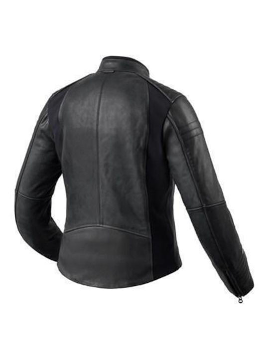 Rev'IT Coral Winter Women's Riding Jacket Leather Waterproof Black