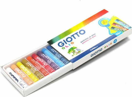 Giotto Oil Pastels Maxi Olio 12colours 000293400