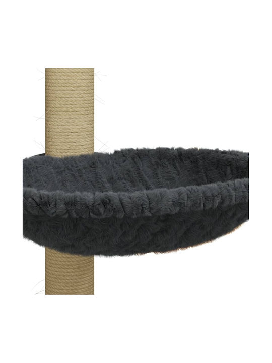 vidaXL Scratching Post Cat Trees Gray 35x35x74cm