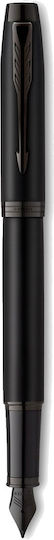 Parker Schreibfeder Mittel Schwarz aus Messing