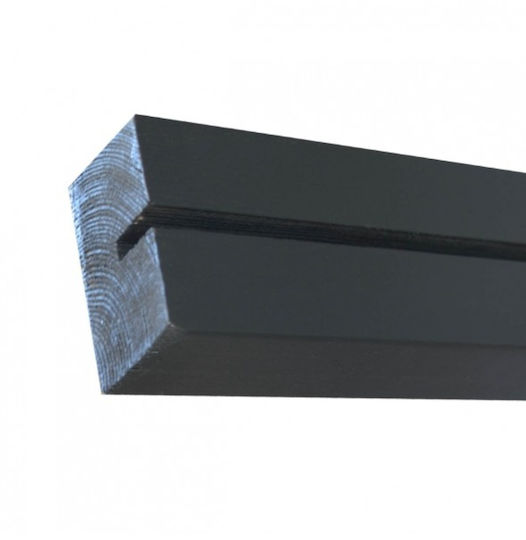 Showood Garden Fencing Supplies Beam for Garden Fencing from Wood 96.5x7.5x4.5cm Gray
