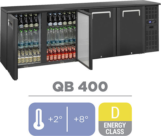 Cool Head Ψυγείο Back Bar 618lt Υ86xΠ254xΒ51.5cm