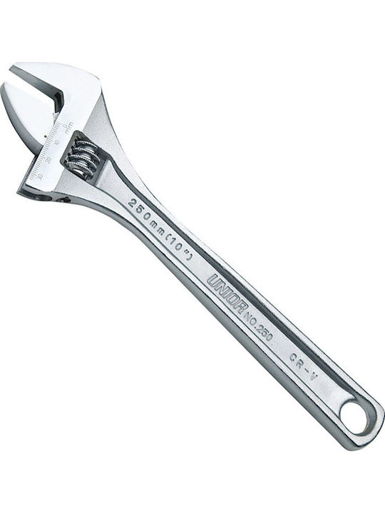 Unior 250/1 French Wrench with Adjustable Opening 17mm 100mm