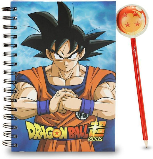 Pyramid International Dragonball Kinder Schreibwarenset mit Bleistift und Notizbuch