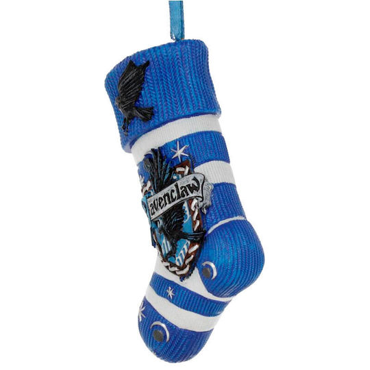 Ravenclaw Stocking Ornament Blue Plastic Boot