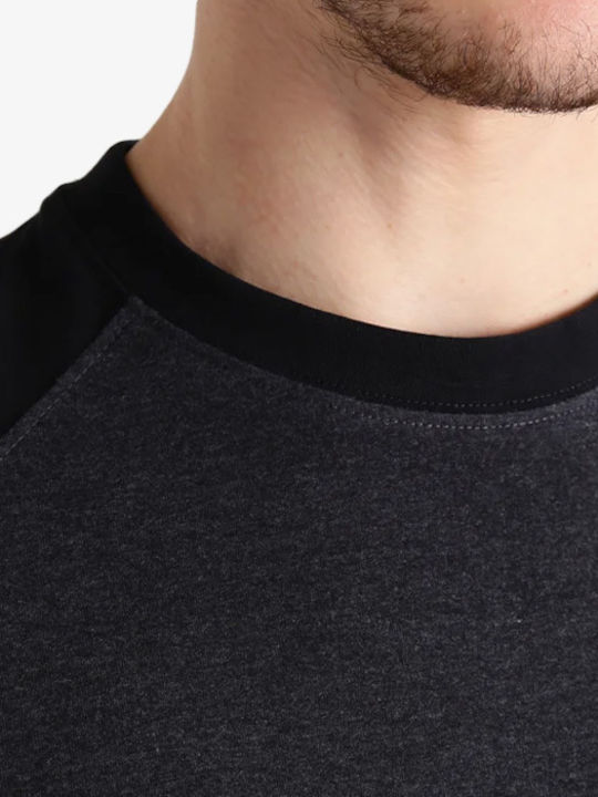 TB366 T-shirt Charcoal / Black