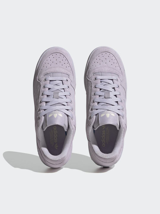 Forum Bold Damen Flatforms Sneakers Silver Dawn / Cream White