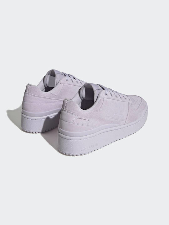 Forum Bold Damen Flatforms Sneakers Silver Dawn / Cream White
