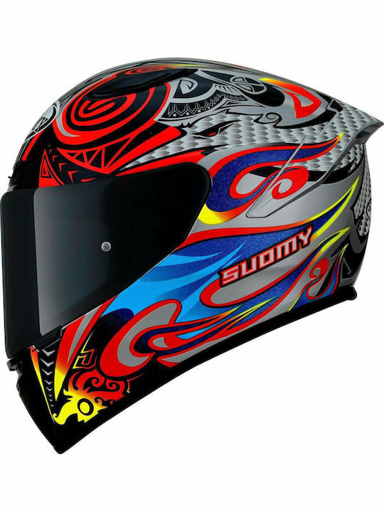 Suomy Fullface Track-1 Design 05 Flying Κράνος Μηχανής Full Face ECE 22.06 1350gr