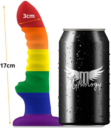 Mythology Colby Pride Dildo realist Cu ventuză 17cm