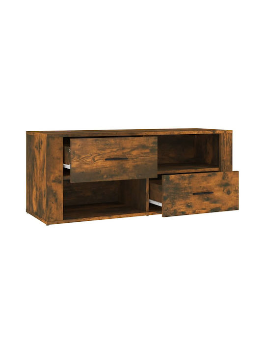 TV Stand Smoky Oak M100xP35xH40cm