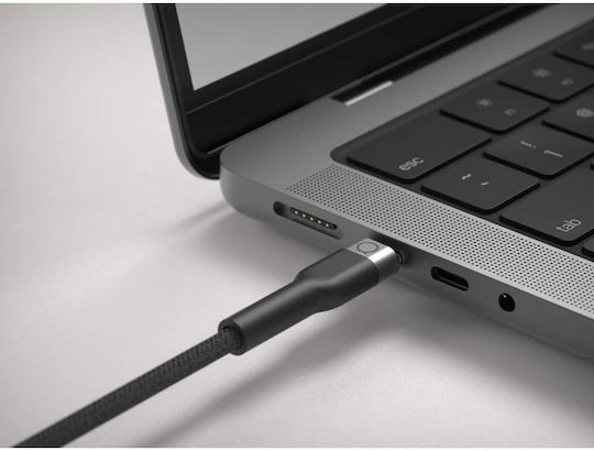 LinQ Braided USB-C to Lightning Cable Μαύρο 2m (LQ48031)