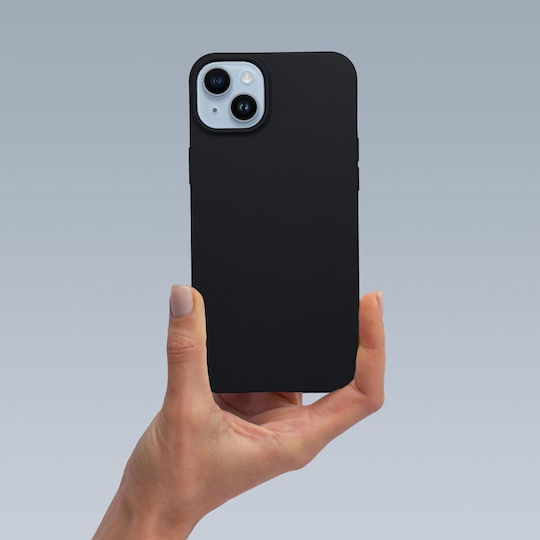 Matt Back Cover Σιλικόνης Μαύρο (Galaxy A04s)