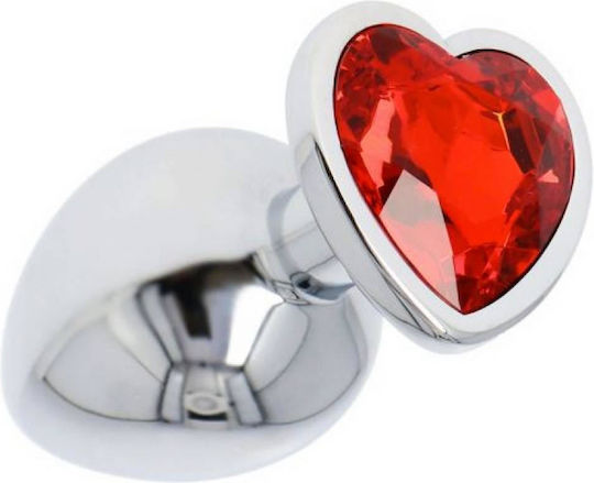 Toyz4lovers Πρωκτική Σφήνα Heart Large Κόκκινη
