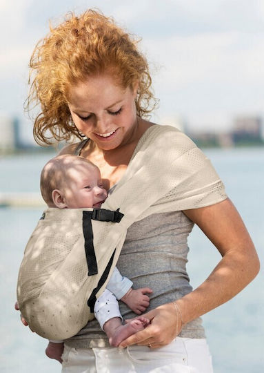 Mini Monkey Wrap Carrier Mini Sling Sand with Maximum Weight 15kg