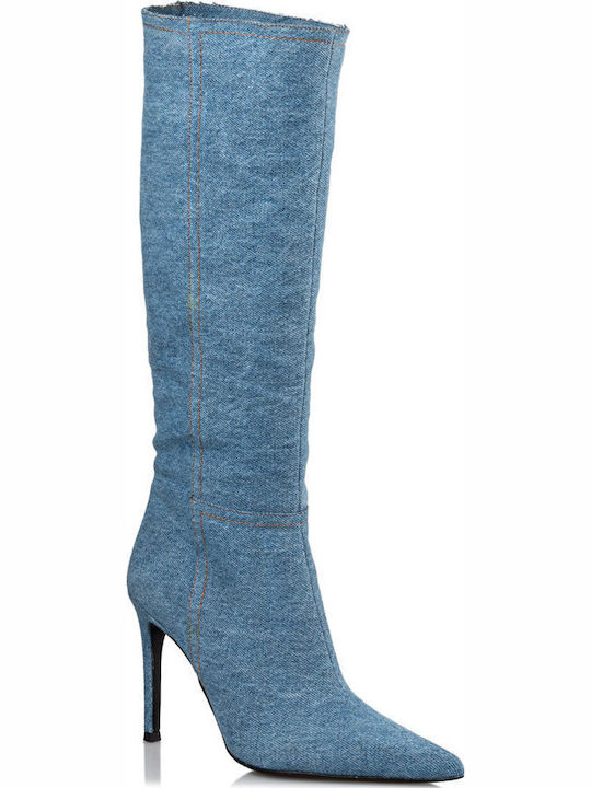 Damenstiefel Blau