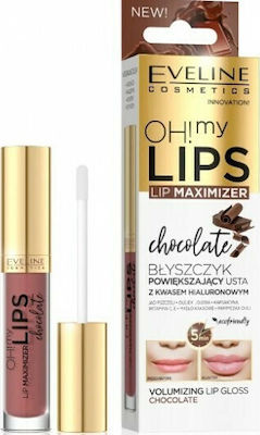 Eveline Oh! My Lips Lip Maximizer Lip Gloss Chocolate 4.5ml