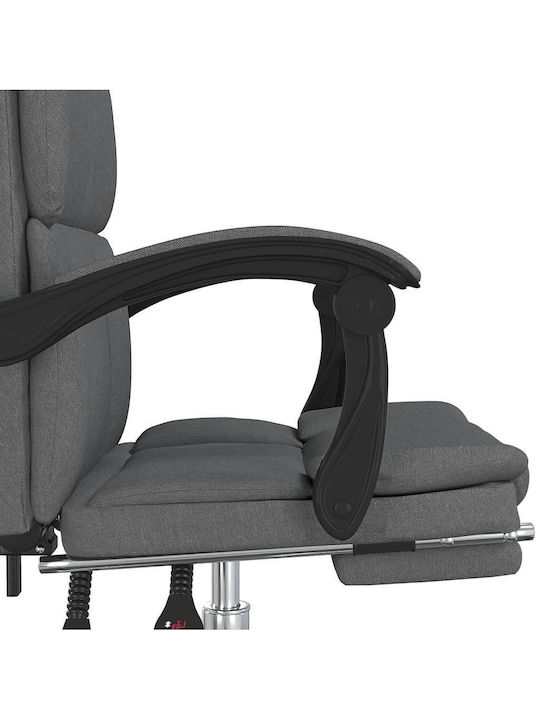 vidaXL Office Chair with Recline Dark Grey