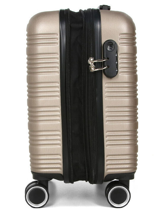 WORLDLINE Worldline Valiză de Călătorie Cabină Dură Bej cu 4 roți Înălțime 45cm 27920-33