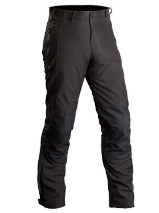 Nordcode Citizen Oversize Χειμερινό Ανδρικό Παντελόνι Μηχανής Softshell Αδιάβροχο Μαύρο