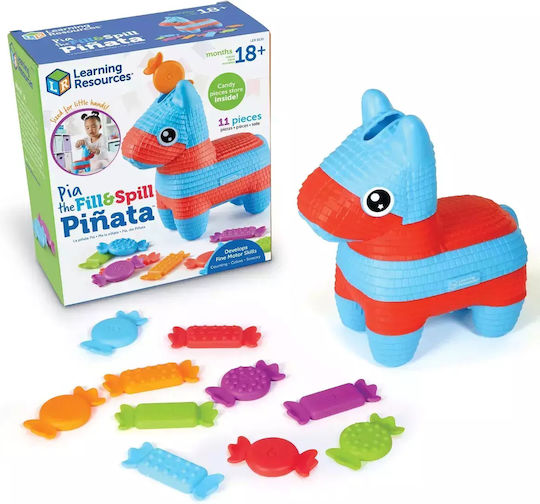 Learning Resources Παιχνίδι Στοίβαξης Pia The Fill & Spill Πινιάτα για 18+ Μηνών