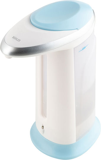 Muhler Dispenser Πλαστικό με Αυτόματο Διανομέα Λευκό 400ml