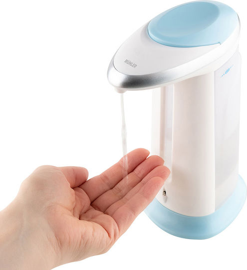 Muhler Dispenser Πλαστικό με Αυτόματο Διανομέα Λευκό 400ml