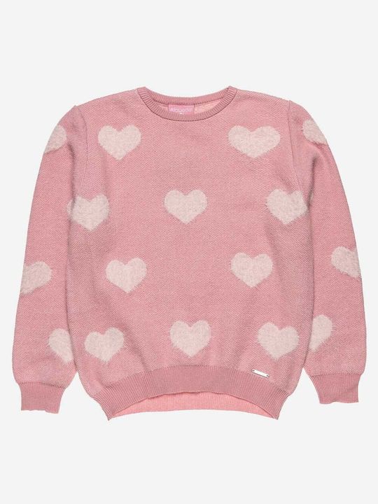 Alouette Kids Sweater Long Sleeve Pink