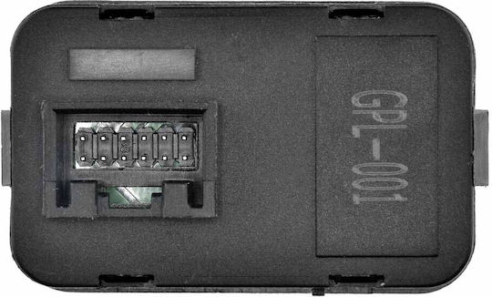 NTY Car Window Switch for Opel Astra / Meriva / Zafira 12pin Black