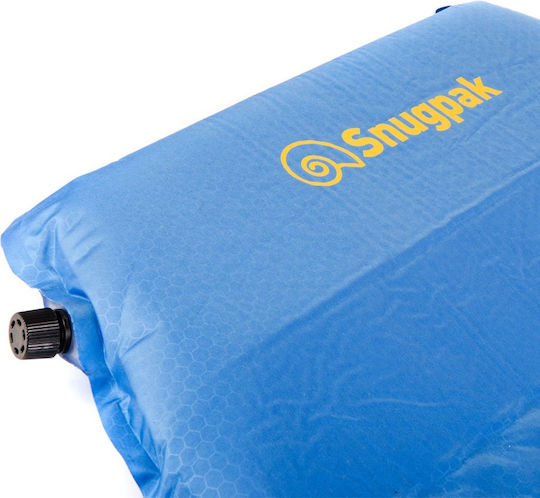 Snugpak Самонадуване Единично Подложка за къмпинг Голям размер 195x65см С дебелина 5см в Син цвят