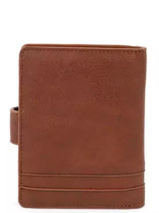 Doca Leder Herren Geldbörse Klassisch Tabac Braun