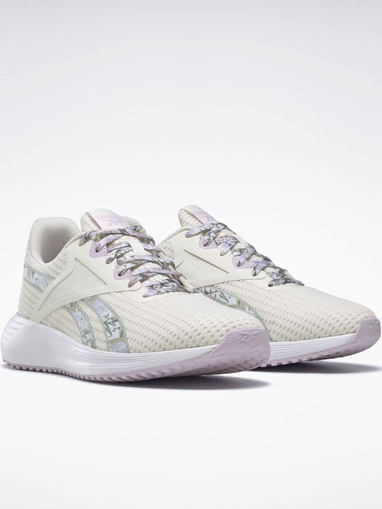 Reebok Lite Plus 3 Γυναικεία Αθλητικά Παπούτσια Running Chalk / Cloud White / Purple Oasis