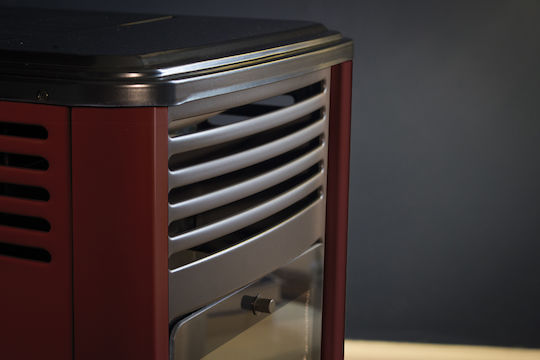 Coral Gas Manhattan Gas Heater 3000W Red 38x42x69cm