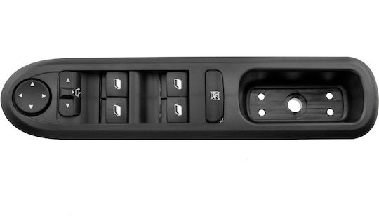 NTY Fensterheberschalter Auto für Peugeot 407 9pin Schwarz