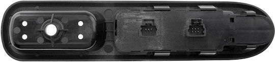 NTY Fensterheberschalter Auto für Peugeot 407 9pin Schwarz