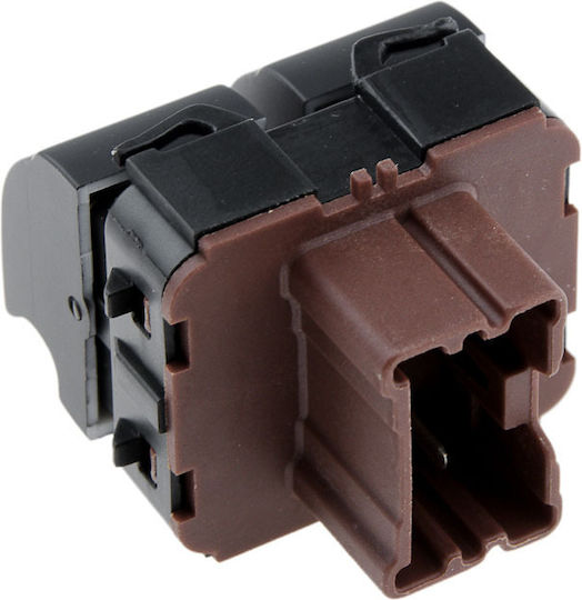 NTY Fensterheberschalter Auto für Renault Erfassen / Clio 2012 7pin Schwarz