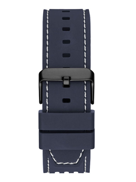 Guess Phoenix Herren Watch Battery with Rubber Strap
