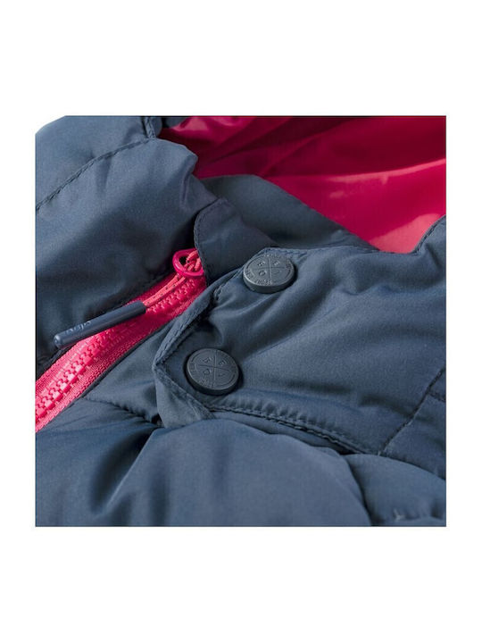 Kids' Quilted Jacket Short with Hood Multicolour Baldey