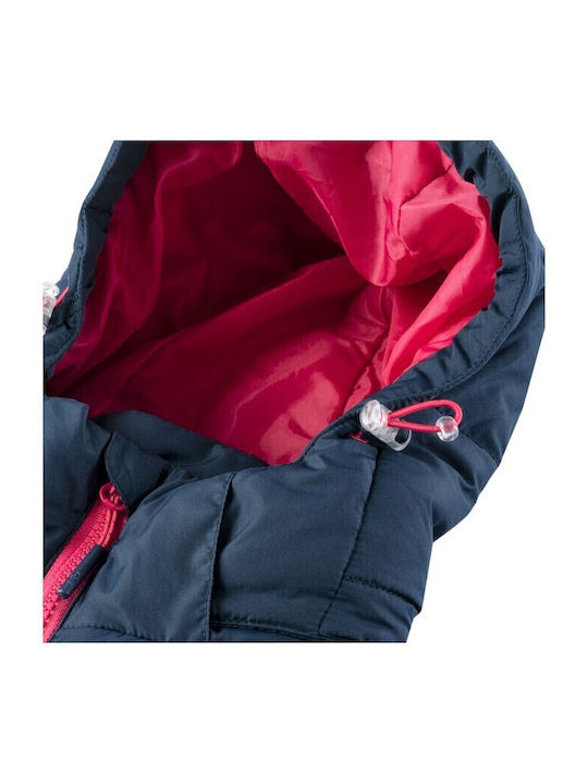 Kids' Quilted Jacket Short with Hood Multicolour Baldey