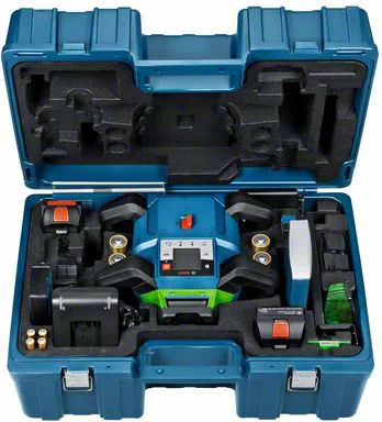 Bosch GRL 650 CHVG Περιστροφικό Αλφάδι Laser Πράσινης Δέσμης 18V με Εύρος Εργασίας 70m