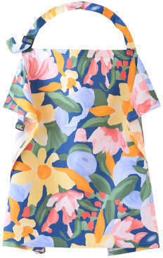 Queen Mother Nursing Cover Washable Λουλούδια 105x65cm