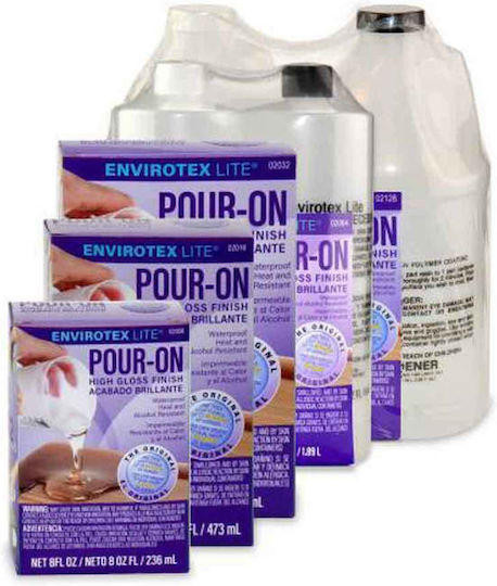 Envirotex Pour-On Ρητίνη Δύο Συστατικών 236ml
