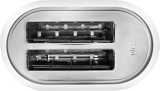 Ufesa TT7385 Prăjitor de pâine 2 sloturi 800W Alb