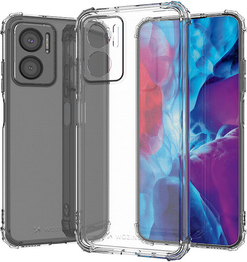Wozinsky Anti Shock Back Cover Silicon Set cu Geam Transparent (Redmi 10 5G)