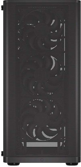 Endorfy Ventum 200 Air Gaming Midi Tower Computer Case with Side Window Black
