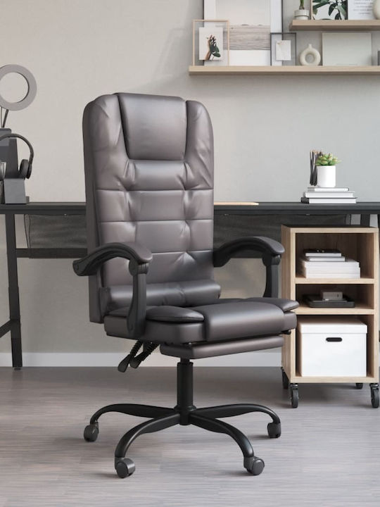 vidaXL Vdxl Bürostuhl mit Massage in Grau