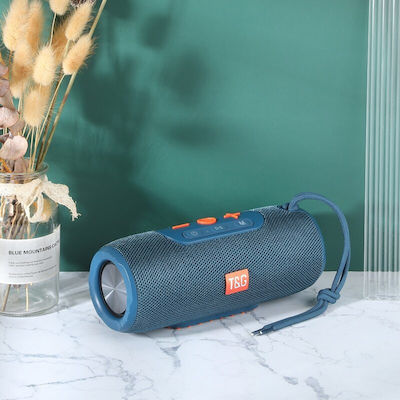 T&G Bluetooth Speaker 10W with Radio and Battery Life up to 3 hours Blue